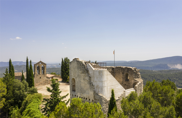 Restauración del castillo de la Tossa