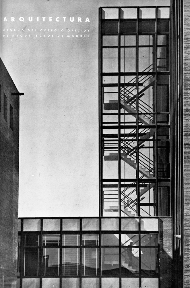 Portada de la revista Arquitectura COAM n. 55, 1963