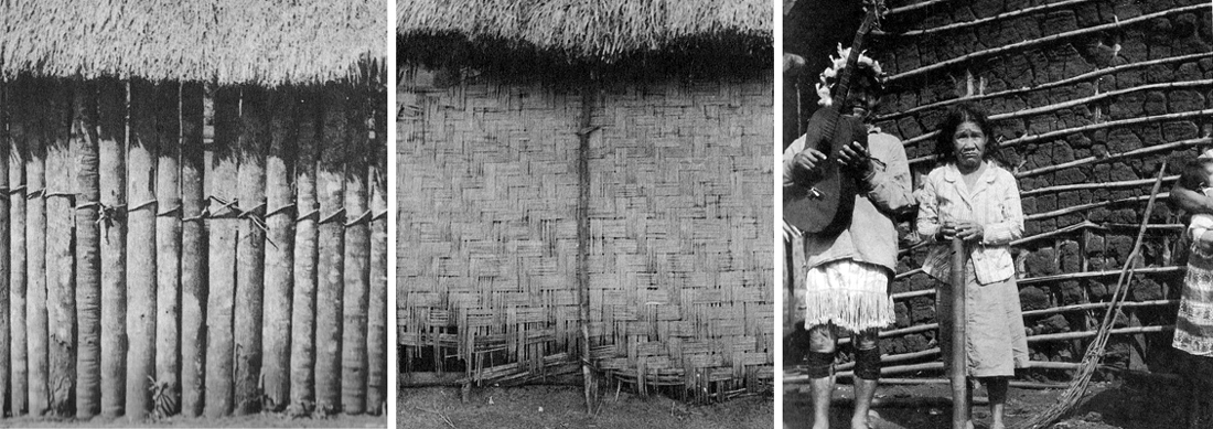 Referencias: Manifestaciones de tejidos, tramas y texturas de aborígenes. Imágenes proveídas a Estudio Elgue por gentileza del Antropólogo Guillermo Sequera