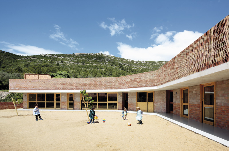 Jardín de infancia en Pratdip